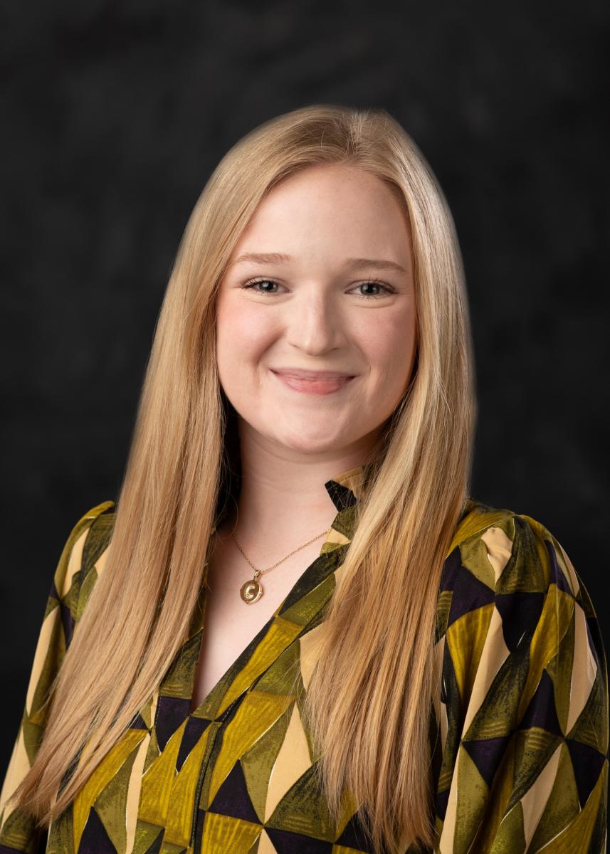 Mrs. Chloe Hendrix, the Welcome Center Coordinator and advisor for Maroon VIP